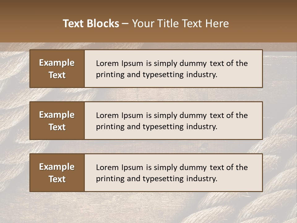 Wall Board Layout PowerPoint Template