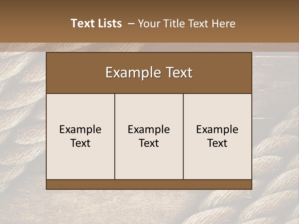 Wall Board Layout PowerPoint Template