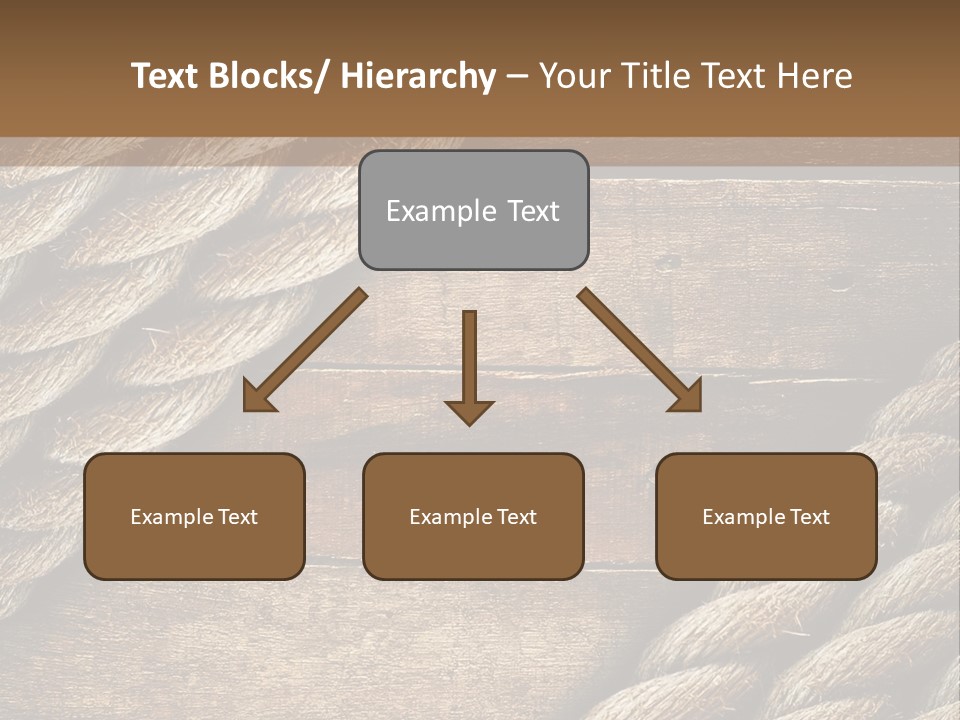 Wall Board Layout PowerPoint Template