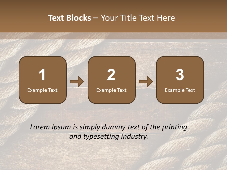 Wall Board Layout PowerPoint Template