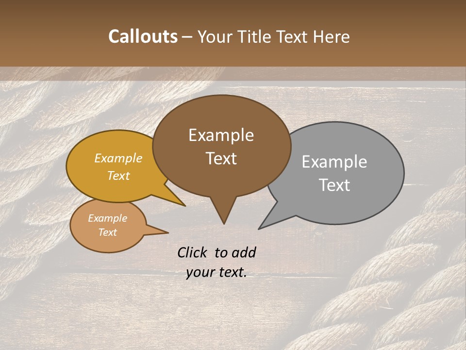 Wall Board Layout PowerPoint Template