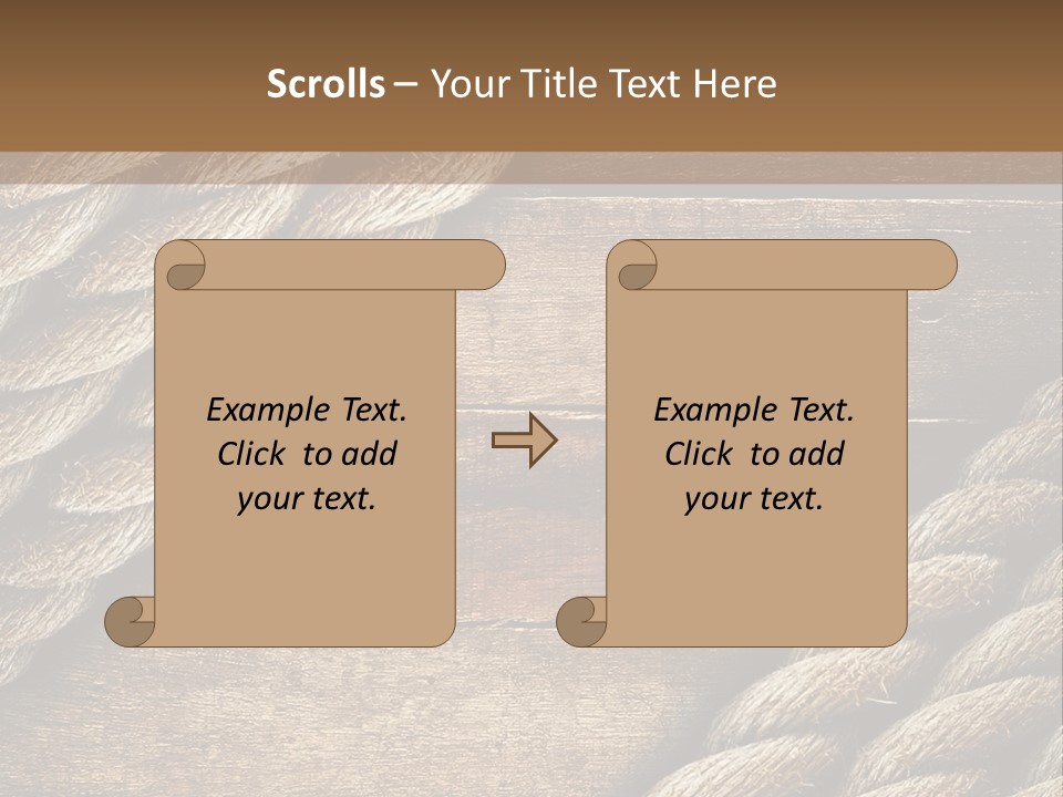Wall Board Layout PowerPoint Template