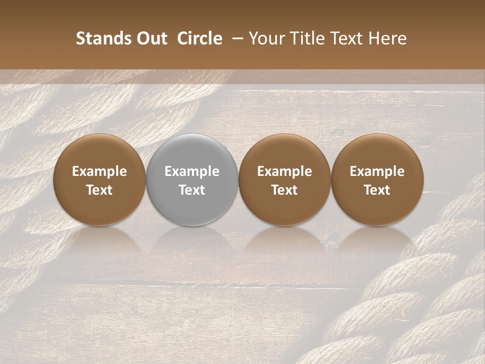 Wall Board Layout PowerPoint Template