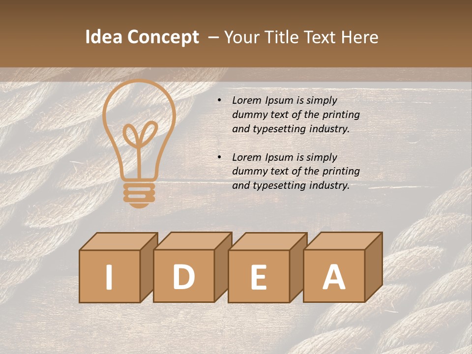 Wall Board Layout PowerPoint Template