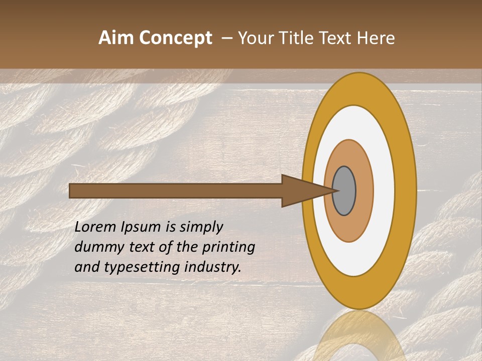 Wall Board Layout PowerPoint Template