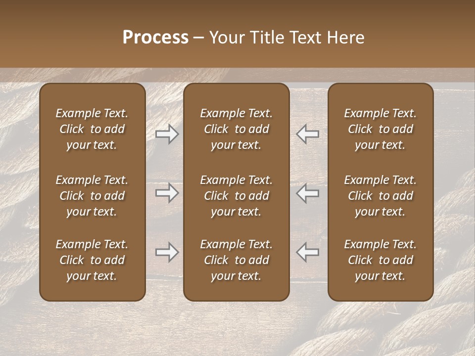 Wall Board Layout PowerPoint Template