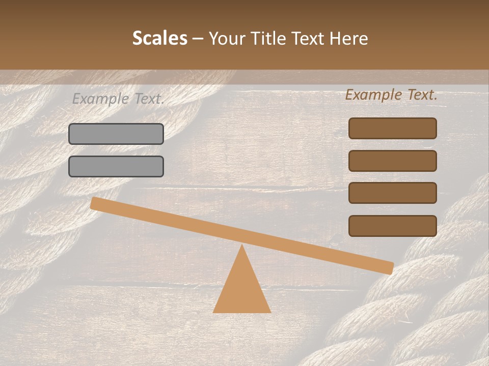 Wall Board Layout PowerPoint Template