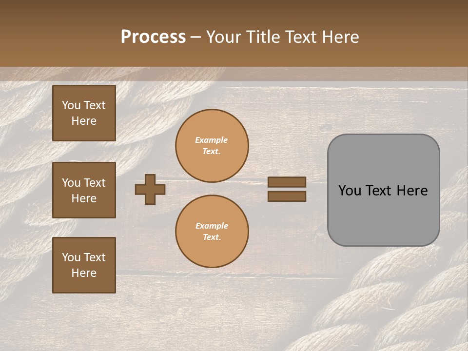Wall Board Layout PowerPoint Template
