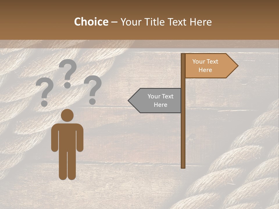 Wall Board Layout PowerPoint Template