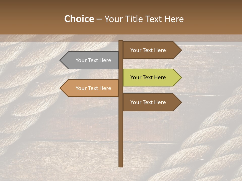 Wall Board Layout PowerPoint Template