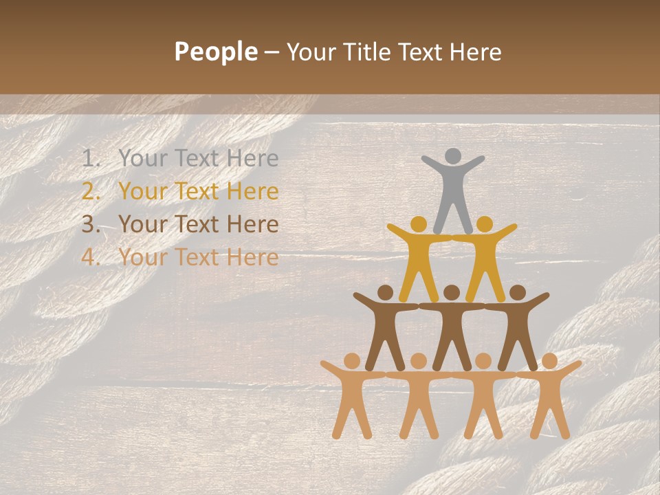 Wall Board Layout PowerPoint Template