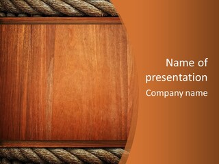 Oak Banner Timber PowerPoint Template