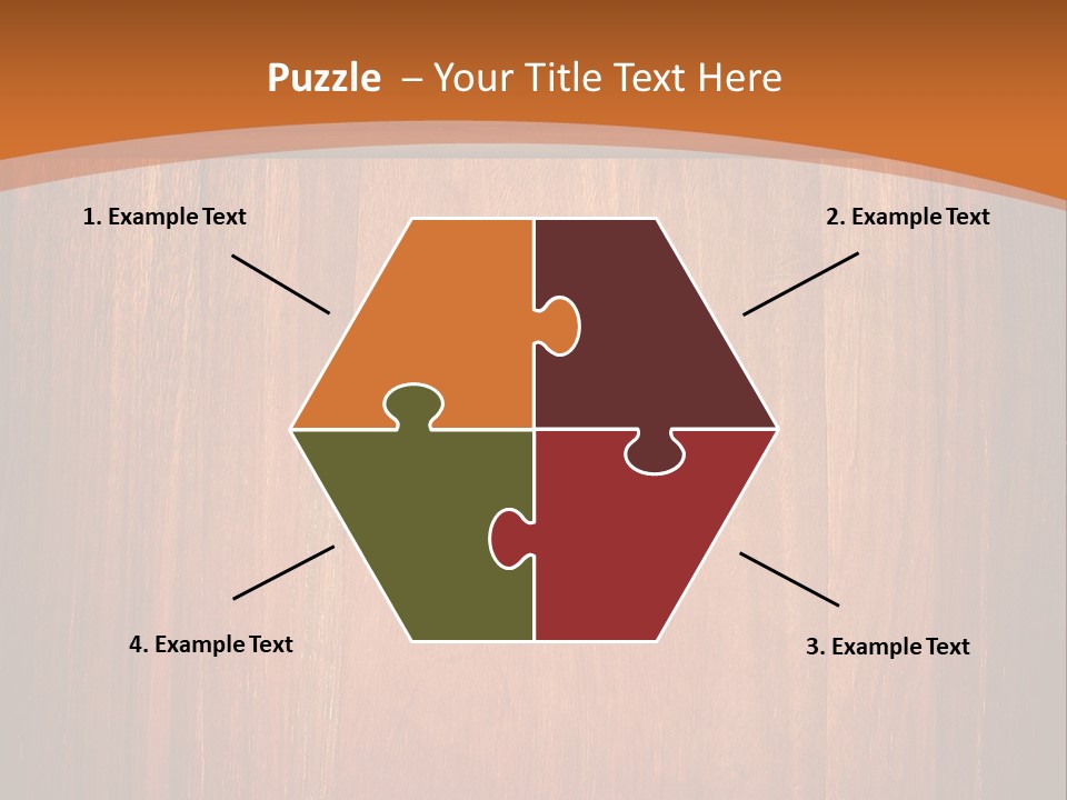 Oak Banner Timber PowerPoint Template