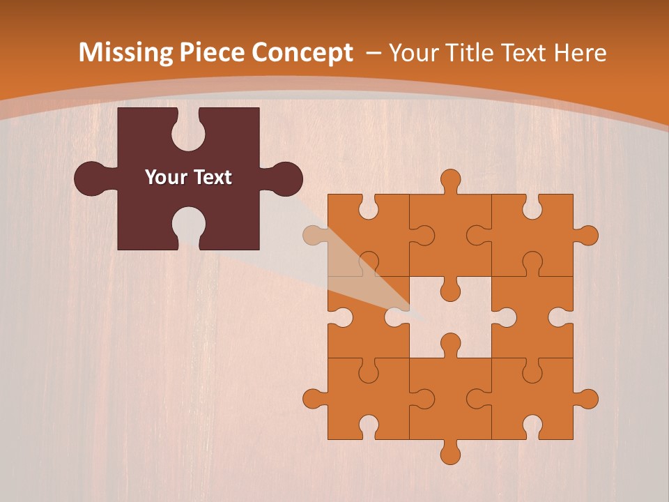 Oak Banner Timber PowerPoint Template