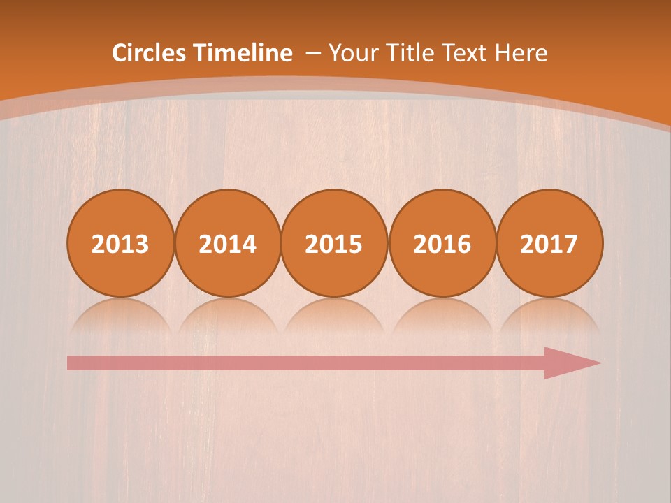 Oak Banner Timber PowerPoint Template