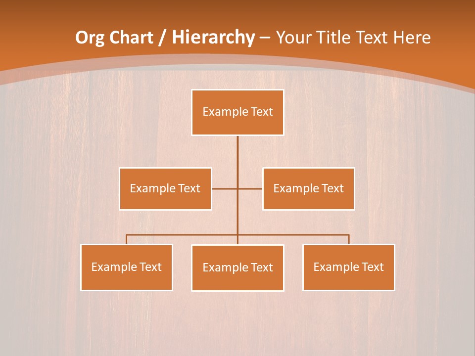 Oak Banner Timber PowerPoint Template