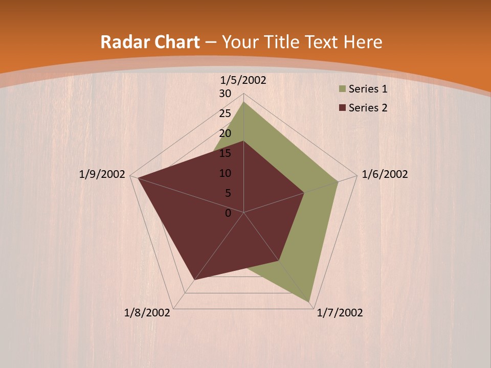Oak Banner Timber PowerPoint Template