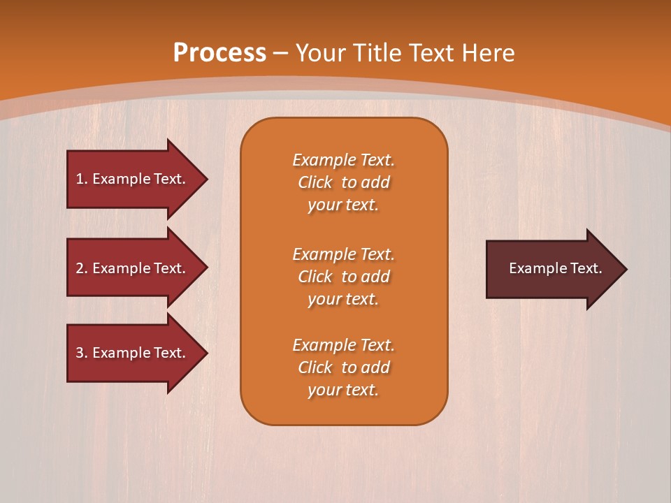 Oak Banner Timber PowerPoint Template