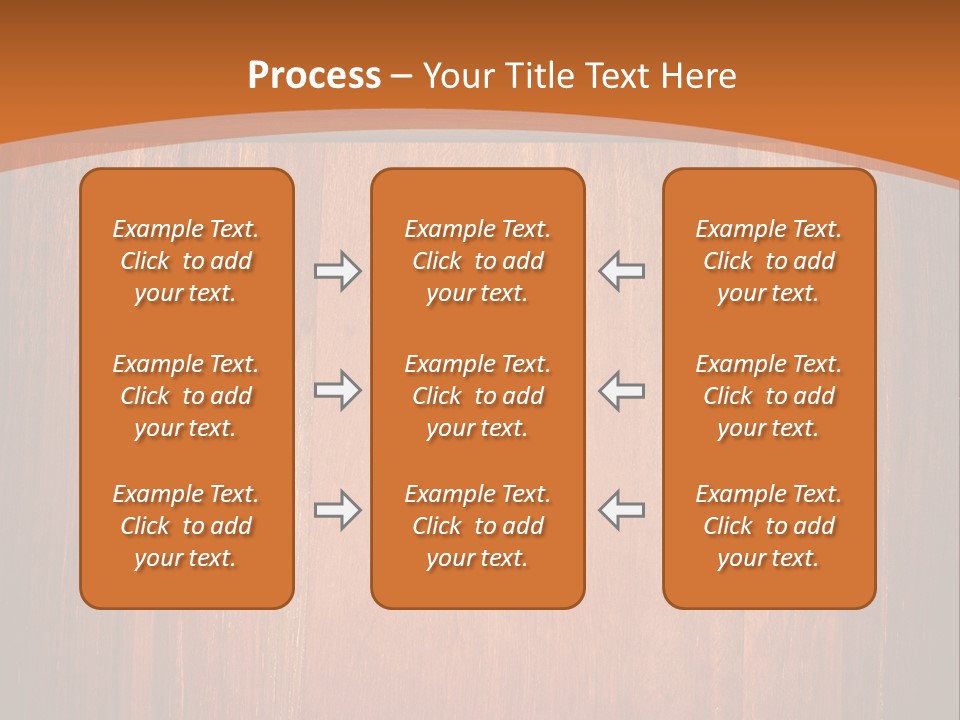 Oak Banner Timber PowerPoint Template