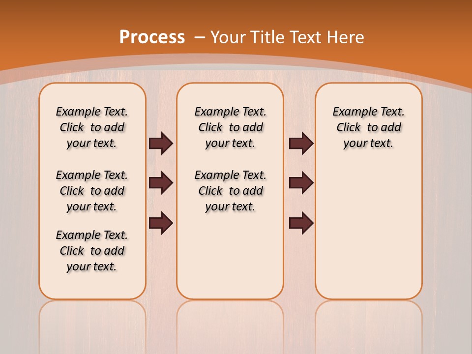 Oak Banner Timber PowerPoint Template
