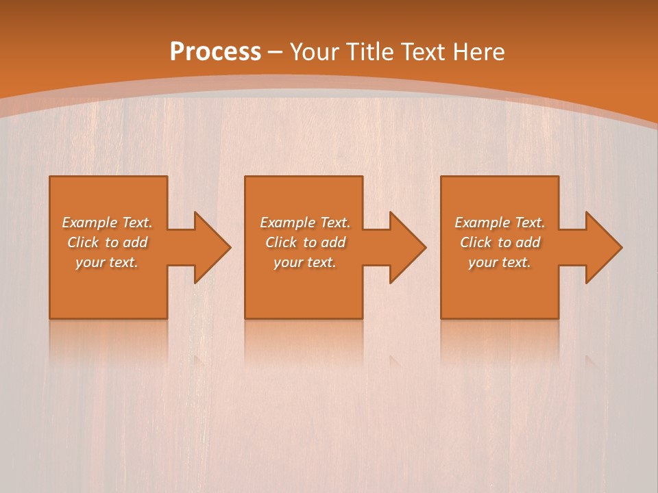 Oak Banner Timber PowerPoint Template