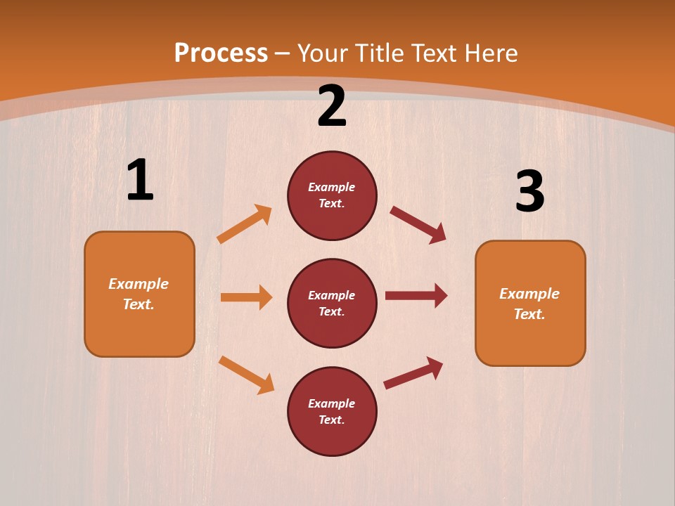 Oak Banner Timber PowerPoint Template