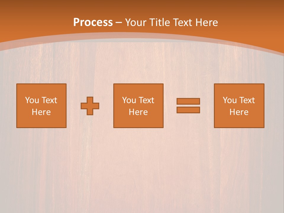 Oak Banner Timber PowerPoint Template