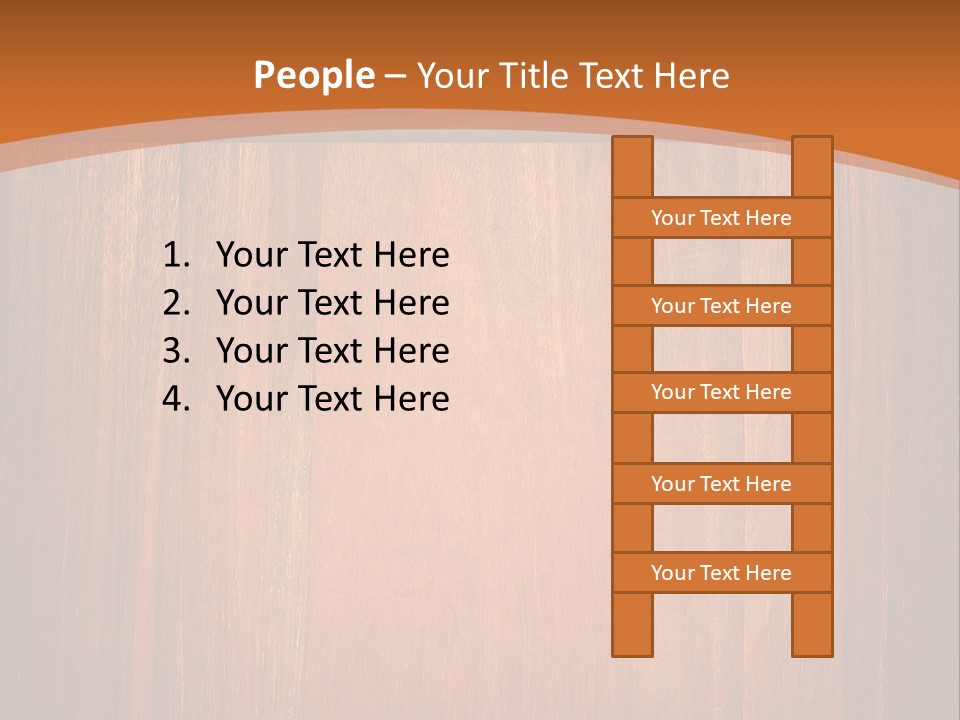 Oak Banner Timber PowerPoint Template