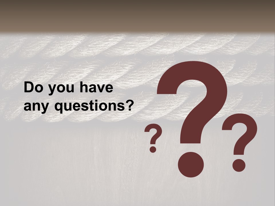 Striped Hemp Backdrop PowerPoint Template