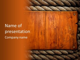 Panel Striped Material PowerPoint Template