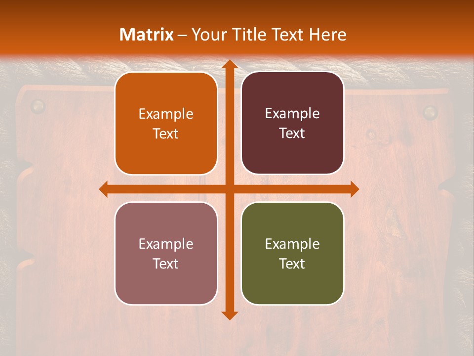 Panel Striped Material PowerPoint Template