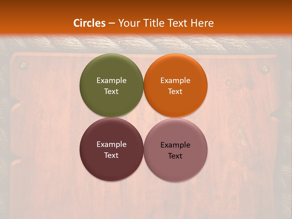 Panel Striped Material PowerPoint Template