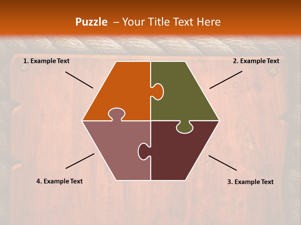 Panel Striped Material PowerPoint Template