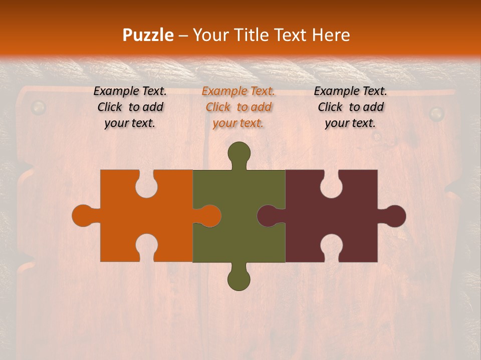 Panel Striped Material PowerPoint Template