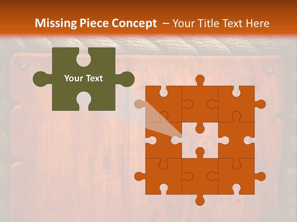 Panel Striped Material PowerPoint Template