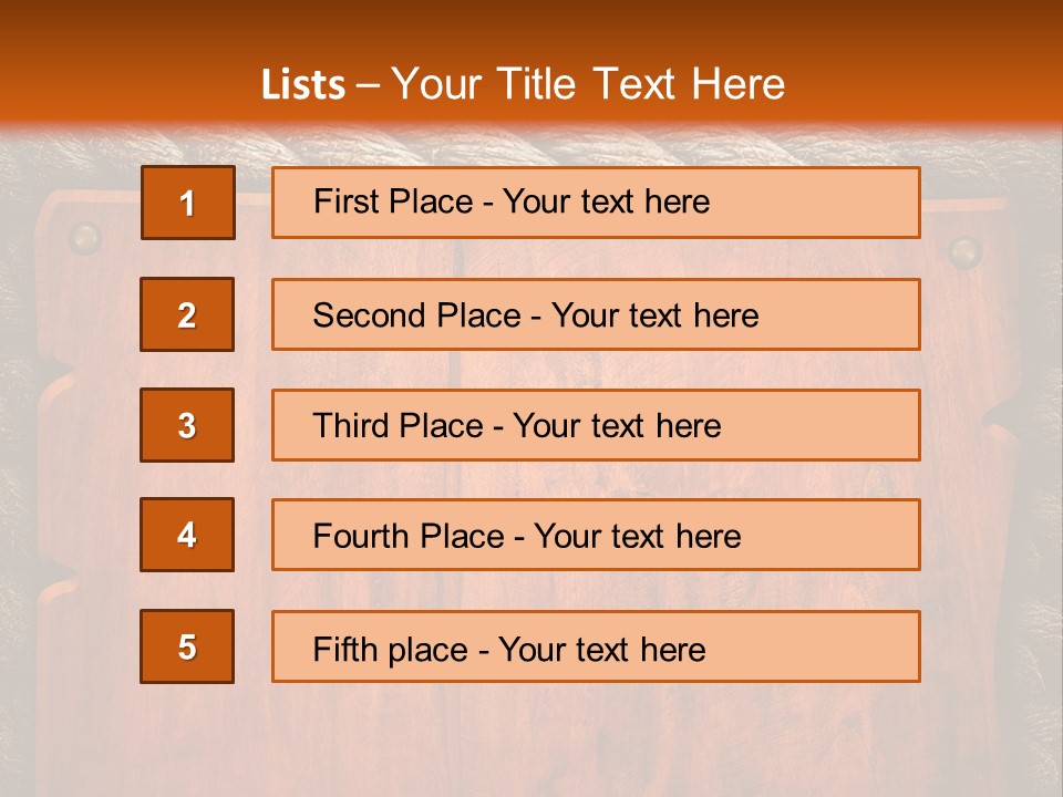 Panel Striped Material PowerPoint Template