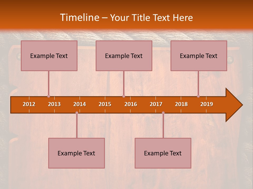 Panel Striped Material PowerPoint Template