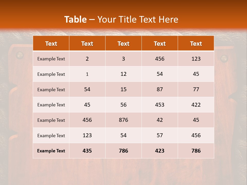 Panel Striped Material PowerPoint Template