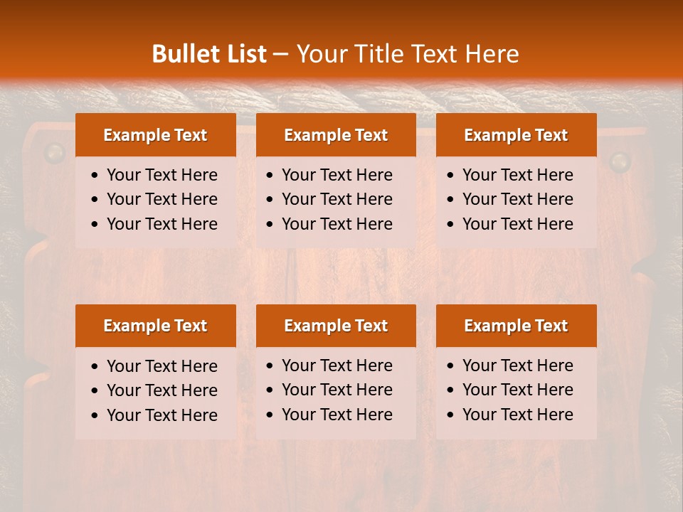 Panel Striped Material PowerPoint Template