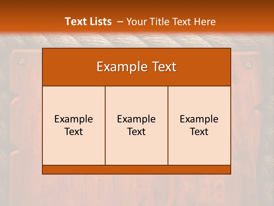 Panel Striped Material PowerPoint Template