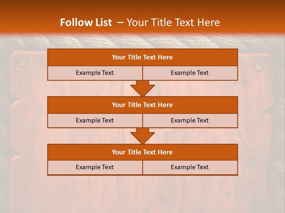 Panel Striped Material PowerPoint Template