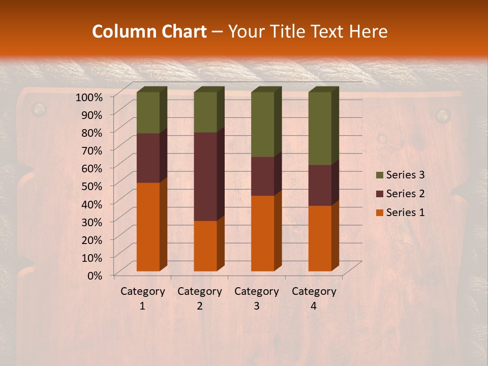 Panel Striped Material PowerPoint Template
