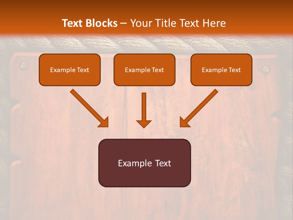 Panel Striped Material PowerPoint Template