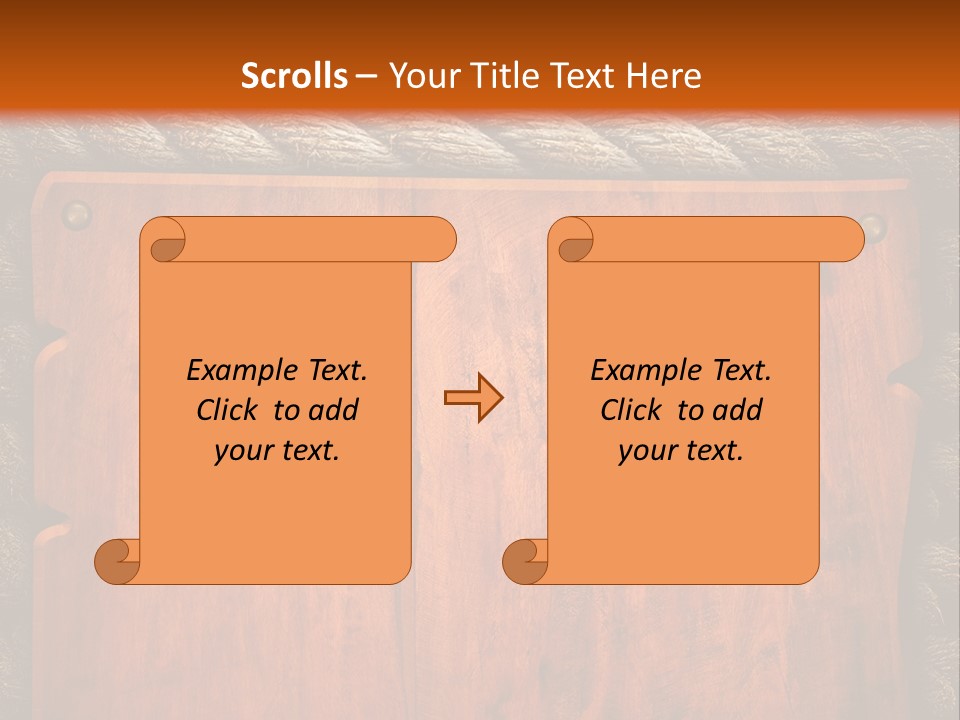 Panel Striped Material PowerPoint Template