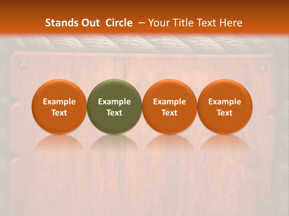 Panel Striped Material PowerPoint Template