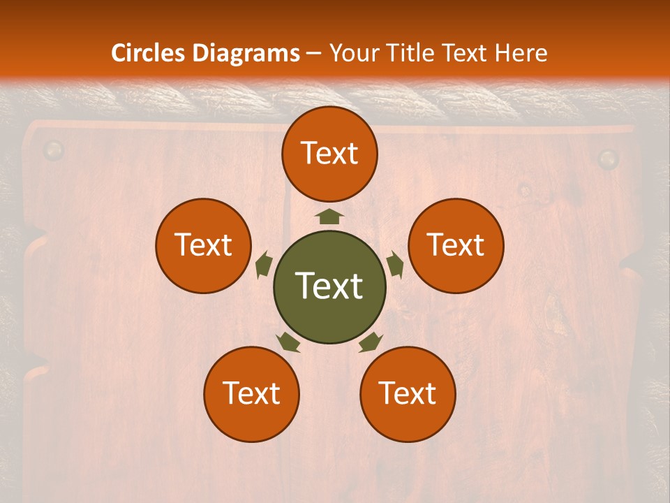 Panel Striped Material PowerPoint Template