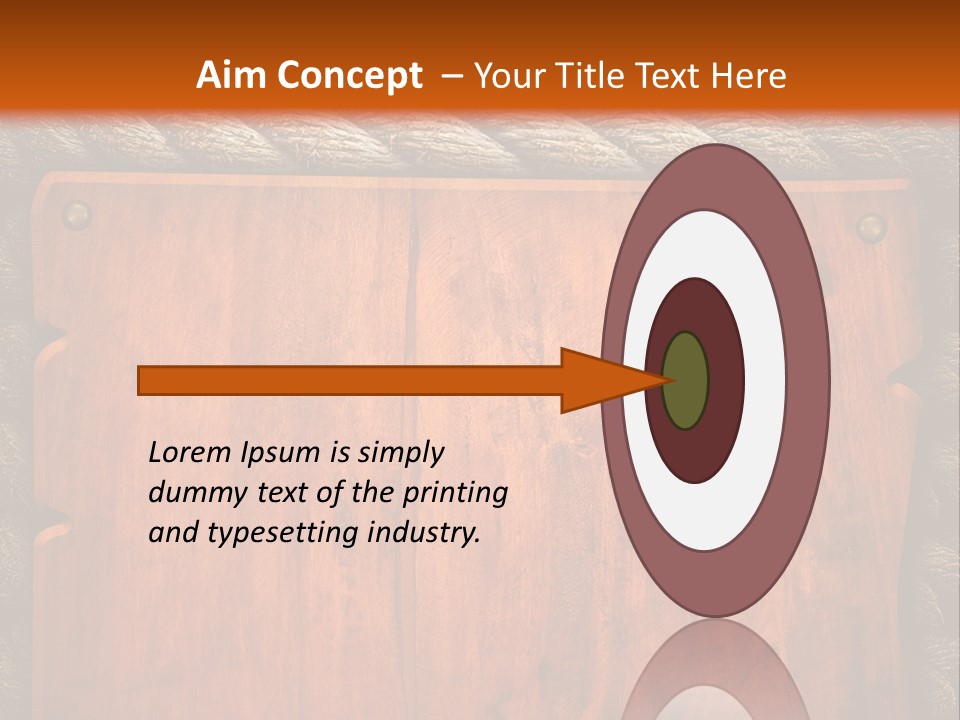 Panel Striped Material PowerPoint Template