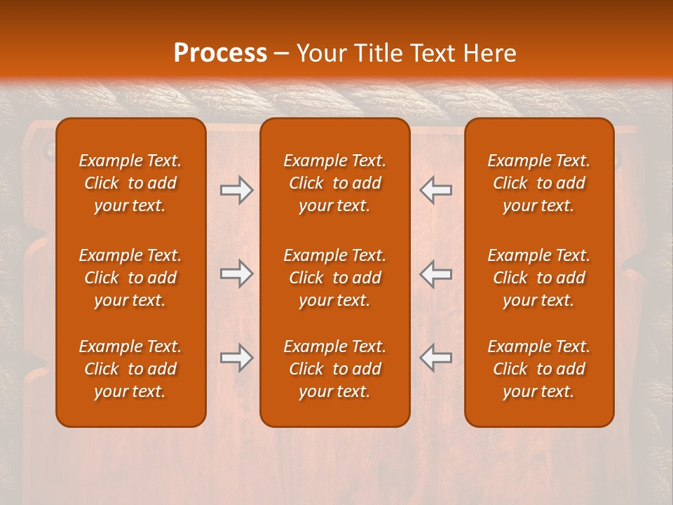 Panel Striped Material PowerPoint Template