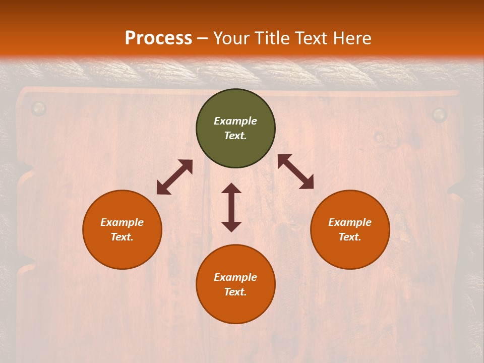 Panel Striped Material PowerPoint Template