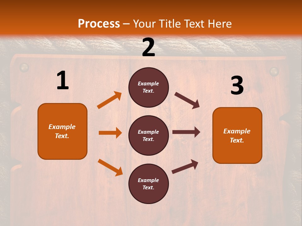 Panel Striped Material PowerPoint Template